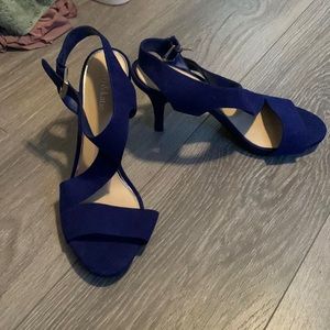 Kelly&katie blue heels size 9.5